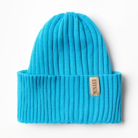Women's hat Minaku "Bini" color turquoise, size 54-56-2