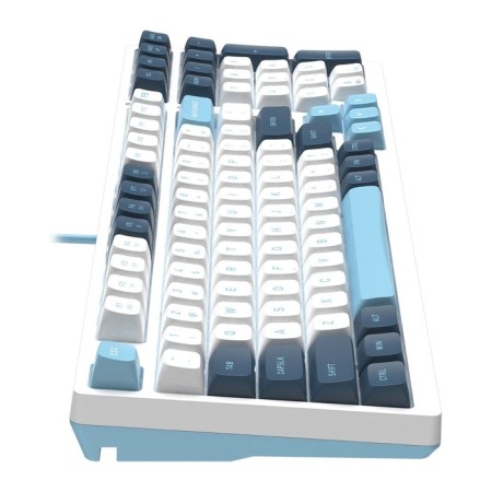 Keyboard A4Tech FS300 Mechanical White/Blue USB For Gamer LED (FS300 Panda SNO 106853-8