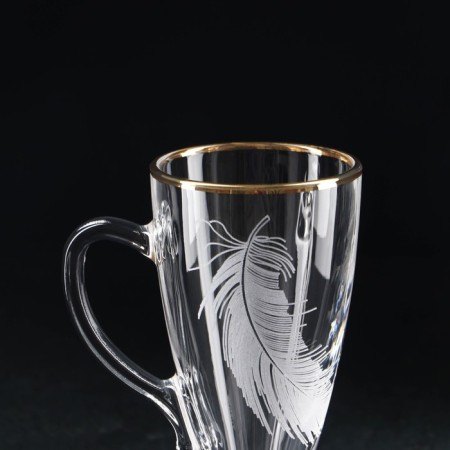 Pen mug, glass, 250 ml-1