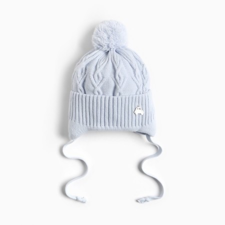 Children's hat, blue color, size 46-50