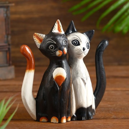 Interior souvenir "Cute couple of kittens" 20 cm
