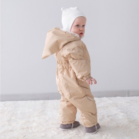 Combineson Children's Winter Kinderlitto "New Domovyen-2", height 86-92 cm, beige color-1