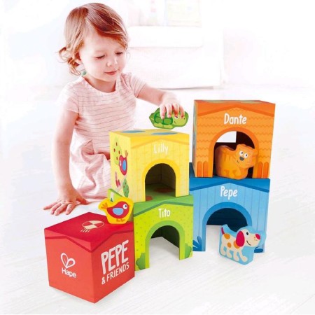 Cubes-pyramid "Friendship Tower"-1