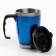 Thermal circle, 450 ml, "timber", retains heat 2 hours, 11 x 13 cm, blue