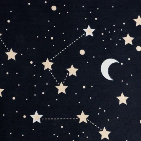 Set: Crystick and 2 pillowcases "Star Sky" 143x215 cm, 50x70 cm - 2 pcs, 100% cotton-5