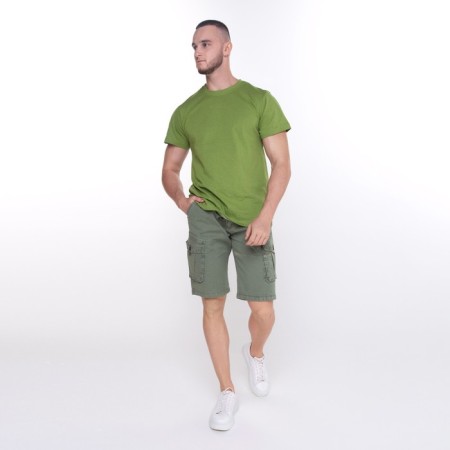 Male shorts, dark green color, size 48-50 (33)-2