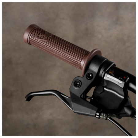 Grips 120 mm, inner diameter 24 mm, brown color-2