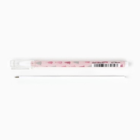 Ballpoint pen with cap "Happy pen", plastic, blue paste 0.5 mm-1