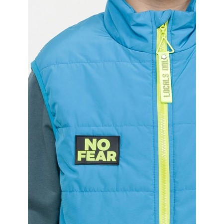 Vest for boys, height 128 cm, blue color-2