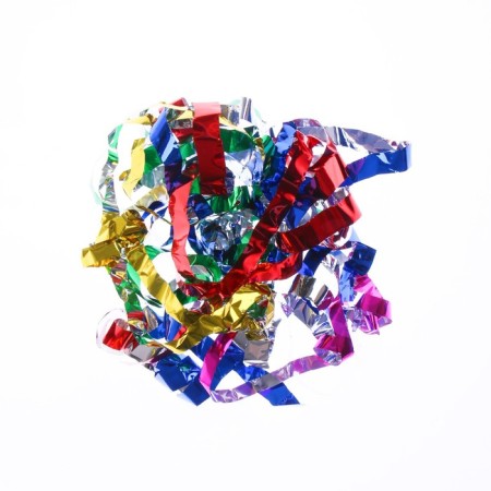 New Year's pneumatic clap "Happy New Year", snowflakes, foil-serpentine, 30 cm-2
