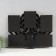 Photo frame plastic in 5 photos 10x15 "Money tree bag" Dark gold 45x38.5x2.5 cm