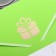 Money envelope "Congratulatory" Green, Gift, 19x9 cm