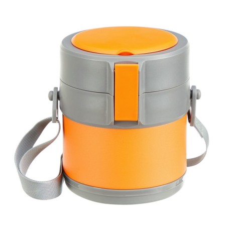 Thermos for meals, 1.5 l, retains heat up to 12 hours, orange