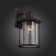 Street wall lamp ST LUCE. SL080.401.01. Lastero. 1x60 W, E27, 23x39.2 cm, dark coffee color