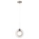 Lamp Bayerlux "Olyms" 1xLED 18W gold 18x2x20-210 cm
