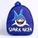 Children's set "Shark Area" (backpack+cap), river. 52-54 cm
