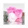 Soap roses, pink and white, set of 9 pcs.
