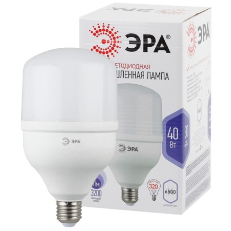 LED LED ERA Power Power, 40 W, E27, 3200 lm, 6500k, Cold white glow
