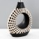 Board "Corneli" E27 40W black 18x26x41 cm Risalux