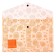 The A4 button, 180 microns, Erichkrause "Neon Dots", glossy, translucent, with a pattern, with a pattern