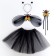 Carnival set "Fly-beautiful": pack, rod, rim, wings