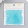 Beads for creativity Plastic "Crystal with Blue faces" set of 20 grams 0.4x0.6x0.6 cm