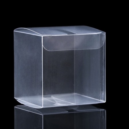 Folding box from PVC 7 x 7 x 7 cm