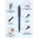 Schneider One Business knot handle, node 0.6 mm, blue ink