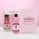 Gift set of cosmetics “delight yourself!”, Soul gel 250 ml and diary, pure happiness