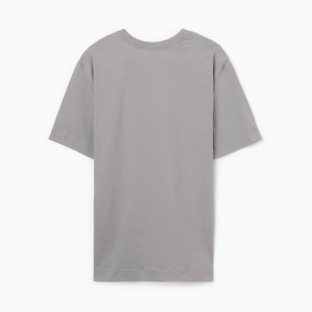 Men's T -shirt Minaku: Basic Line Man Color gray, size 48-6