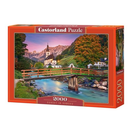 Puzzle "Sunset to Ramzau", 2000 elements