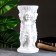 Figure pot "Three Angels", 0.3 l/15x15x33 cm, white