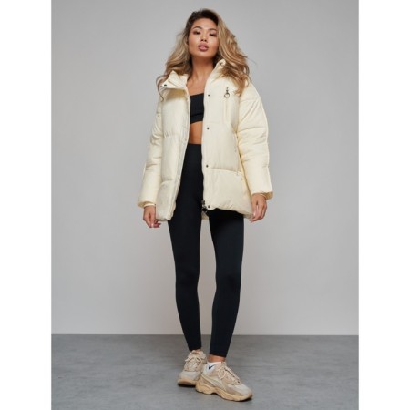 Winter jacket, size 50, beige color-16