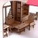 Puppet house, with furniture "country cottage"