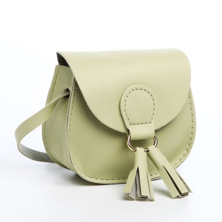 Baby bag on magnet, green color