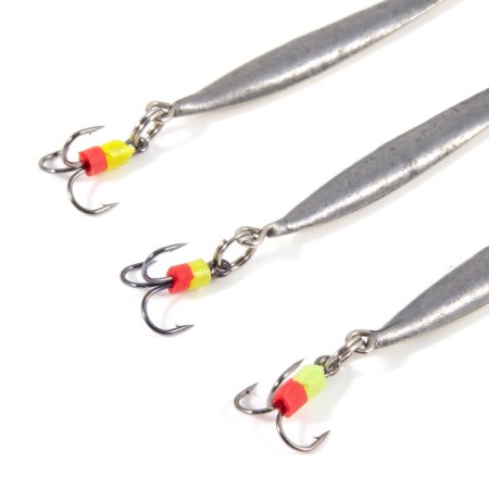 Vertical "Yaman" arrow with a tee, size 40 mm, 2.7 g, color nickel-3