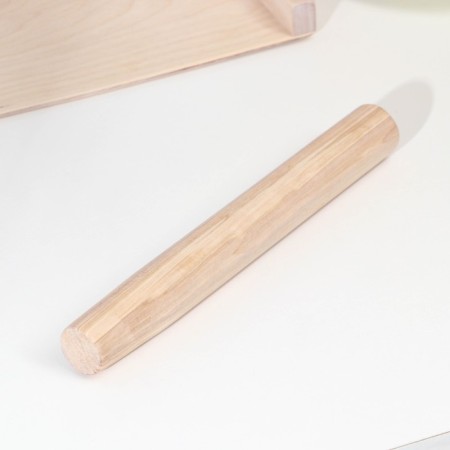 Dumpling board with sides+ slop is straight, board 30x20, slop 28x3.5 cm-1