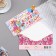 Money envelope "Congratulations!" pink background, 17x8 cm
