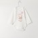Kit for children, white/pink color, height 62 cm