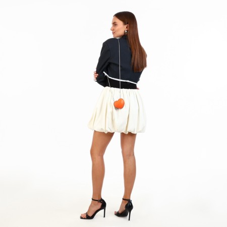 Female bag on a magnet, orange color-1