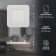 Lamp built -in era LED, IP20, 6W, 118x118 mm, 4000k, 210lm, white color