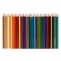 Pencils of 36 colors Faber-Castell ECO "Castle" 1201 7/2.8 hexagonal case, with a sharpener, mix