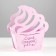 Kashpo wooden "Pirozhot" 21.5x19x7.6 cm pink