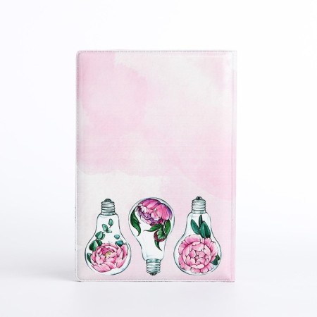 Cover for passport, pink color-2