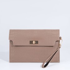 Back-clate on the valve, beige color