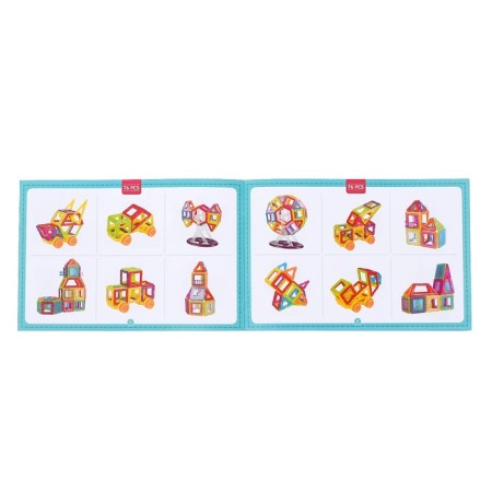 Magnetic designer "Mini Magic Magnet", 76 parts-4
