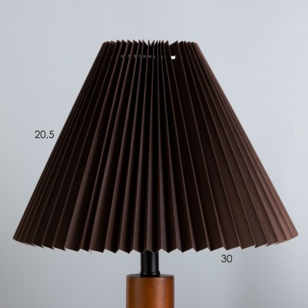 Sandr table lamp E27 40W brown 31x31x45 cm Risalux-2