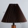 Sandr table lamp E27 40W brown 31x31x45 cm Risalux