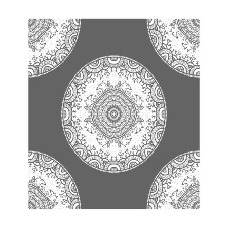 Set of napkins for setting the table "openwork circles", rectangular, size 32x46 cm, 4 pcs-2
