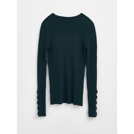 Female jumper in the rubber Conte Elegant, Size S, Royal Green color-3
